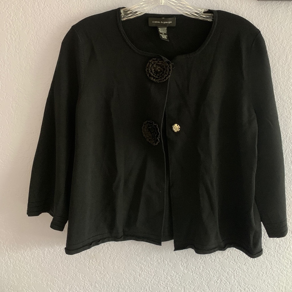 Black sweater